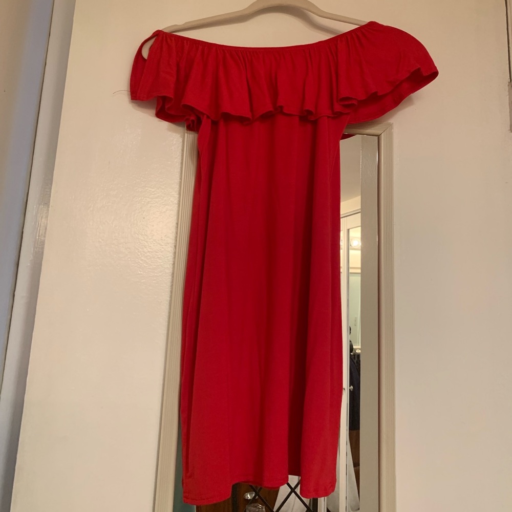 Red pretty little thing dress